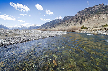 View of Shoshone River, Wyoming