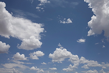 Blue sky with clouds