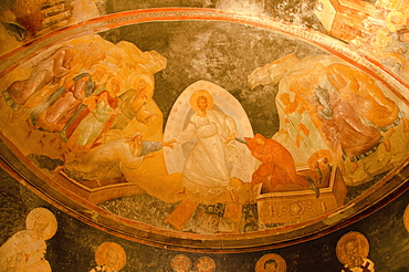 Turkey, Istanbul, Chora Church frescoes (interior)