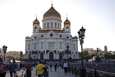 Russia, Moscow, Cathedral of Christ the Savior