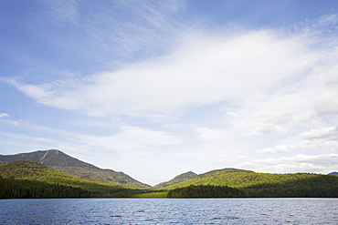 USA, New York State, Adirondack Mountains, Lake Placid