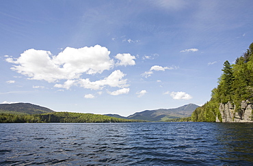 USA, New York State, Adirondack Mountains, Lake Placid