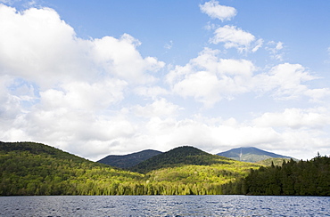 USA, New York State, Adirondack Mountains, Lake Placid