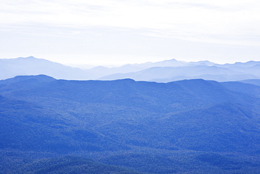 USA, New York State, View of Adirondack Mountains