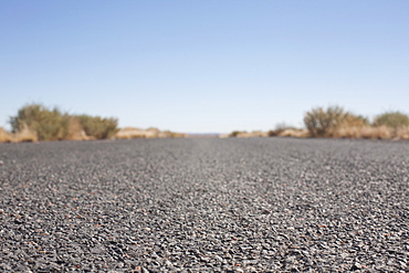 USA, Arizona, Winslow, Country road, surface level