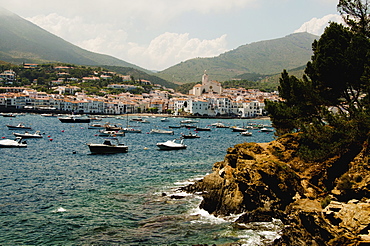 View of Cadaques, Spain, Catalonia, Costa Brava, Girona province, Cadaques