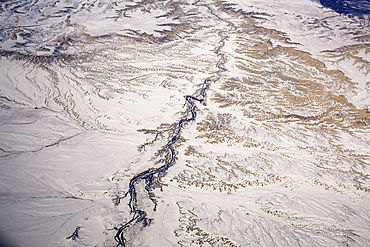 Aerial view of Colorado desert