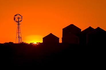 Windmill at dawn