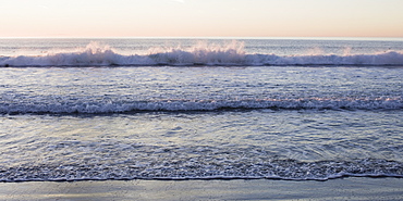 Waves crashing