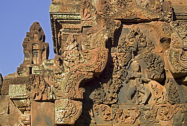 Ancient Temple Angkor Wat Banteay Srei Cambodia Khmer