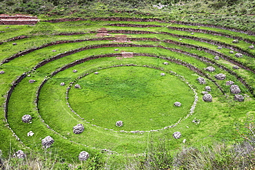 Incan ruins, Peru, Cuzco, Moray