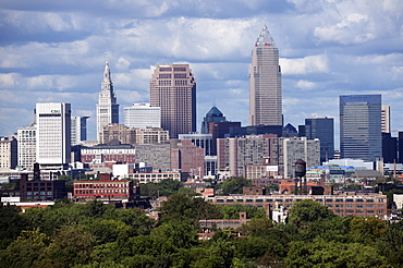 City skyline, Cleveland, Ohio