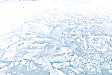 Close-up of broken ice, Germany