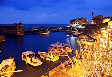 Harbour at dusk