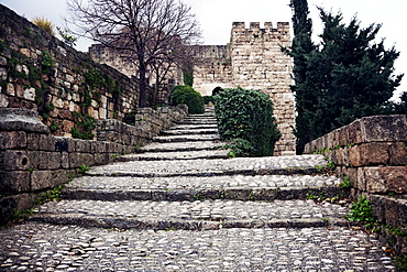 Crusaders castle ruins 