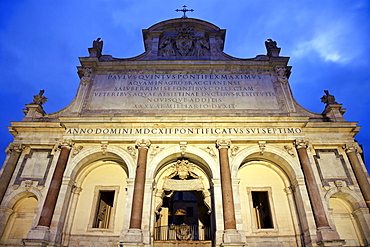 Historic church facade