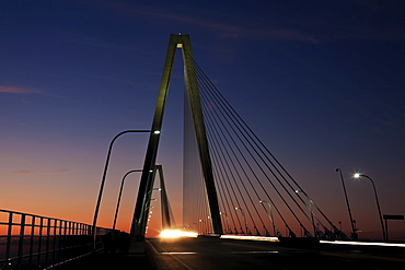 USA, South Carolina, Charleston, Arthur Ravenel Jr. Bridge