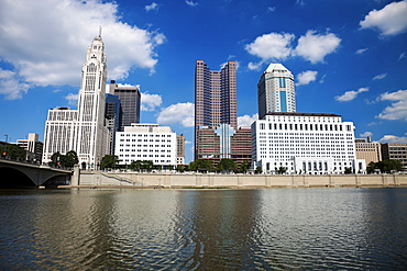 USA, Ohio, Columbus skyline