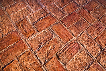 Brick walkway