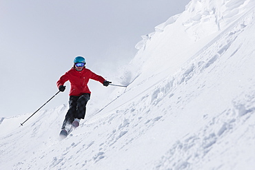 USA, Colorado, Telluride, Downhill skiing