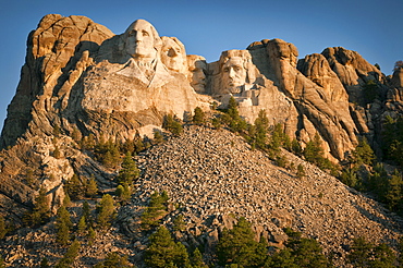 USA, Wyoming, Mount Rushmore