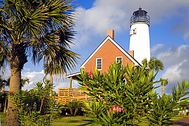 USA, Florida, Saint George Island, Cape St. George Lighthouse