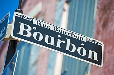 Bourbon Street sign