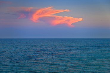 Ocean and clouds