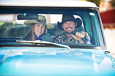 Couple in Truck