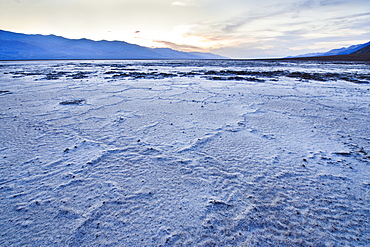 Badwater Flats in Death Valley