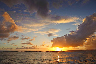 St. Thomas at sunset