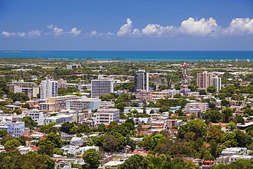 View of downtown, Ponce, Puerto Rico