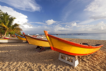 Boats on Crash Boat Beach, Puerto Rico