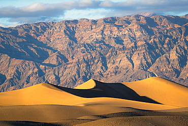 Sand dunes and mountains, Death Valley California