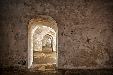 Morro Castle interior, El Morro, San Juan, Puerto Rico