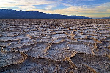 Salt pan, Death Valley California