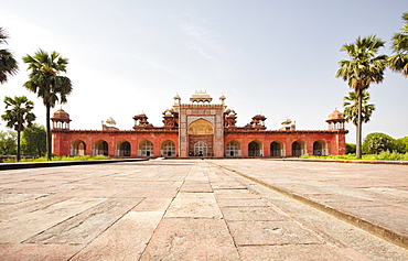 India, Uttar Pradesh, Agra, Sikandra, Akbar's Tomb, India, Uttar Pradesh, Agra, Sikandra