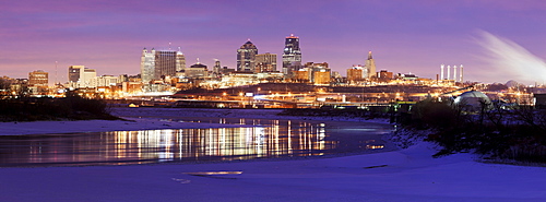 Sunrise panorama, Kansas City, Missouri