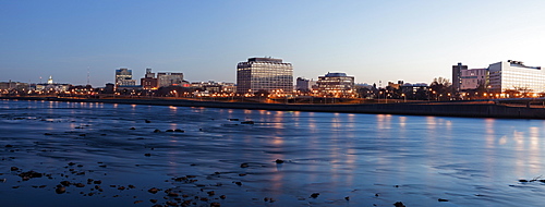 New Jersey, Trenton, Cityscape at night, Trenton, New Jersey, USA