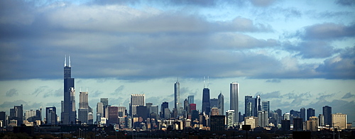 Cityscape of Chicago, Chicago, Illinois