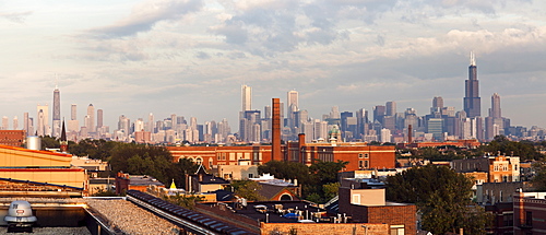 USA, Illinois, Chicago skyline