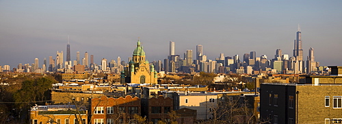 USA, Illinois, Chicago skyline