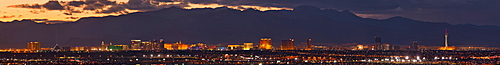USA, Nevada, Las Vegas skyline