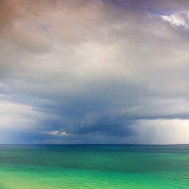 Clouds over ocean