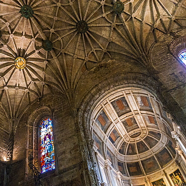 Monastery of Jeronimos interior, Lisbon, Portugal