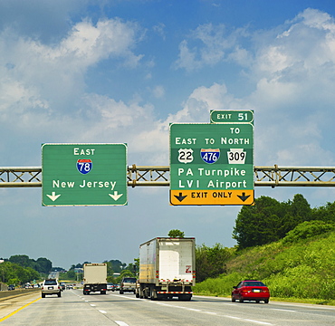 Highway signs