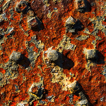 Rusty metal surface