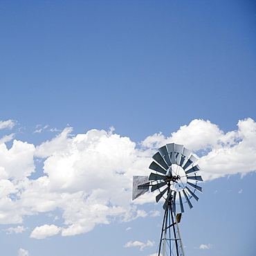 A small rural windmill