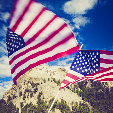 Mount Rushmore National Memorial, USA, South Dakota, Black Hills, Mount Rushmore National Memorial