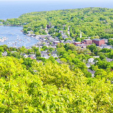 USA, Maine, Camden townscape, USA, Maine, Camden